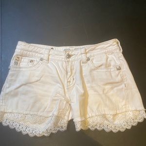 Miss Me Embellished Denim Shorts
